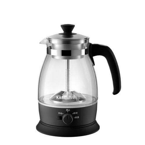 金灶A-52喷淋煮茶器家用全自动蒸汽煮茶壶黑茶蒸茶小型玻璃花茶壶 - 图2