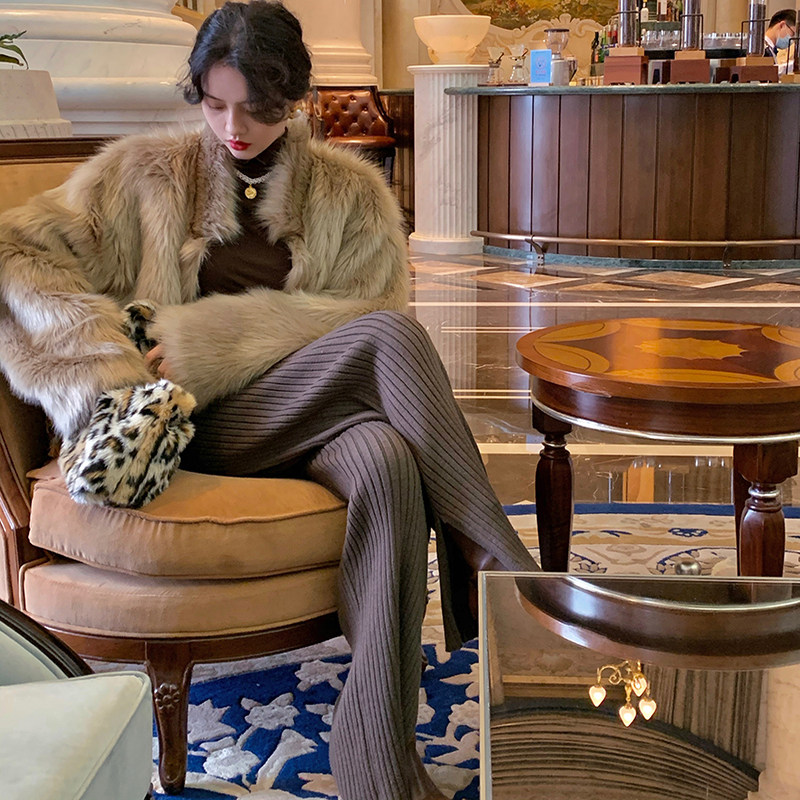 酒午经典返场限时冬季宽松显瘦毛毛外套短款毛茸保暖仿皮草上衣女,淘宝优惠券,粉丝福利购,淘宝优惠卷