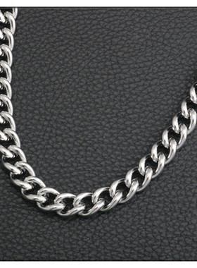 欧美款朋克风钛钢侧身链