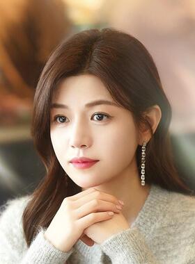 亲爱的仇敌陈妍希陈凯西同款锆石流苏耳环耳饰女气质2025年新款潮