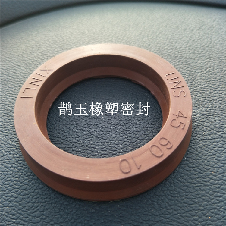橡胶油缸密封圈 氟胶耐高温UN UHS Y型密封圈 硅胶 丁青油缸油封 - 图3