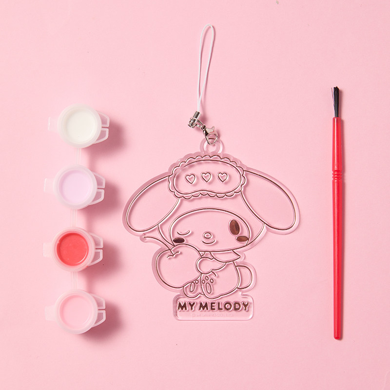 MINISO名创优品三丽鸥卡皮巴拉水果乐园DIY彩绘画儿童手工画模,淘宝优惠券,粉丝福利购,淘宝优惠卷