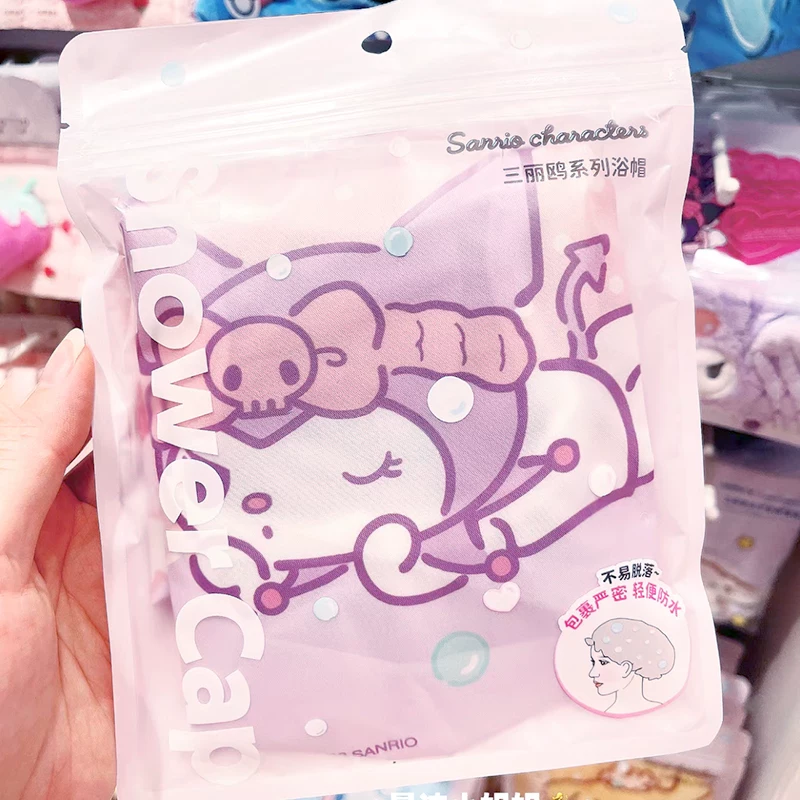 [MINISO 名创优品 三丽鸥 浴帽 玉桂狗 可洛米 防水 душной шапка]