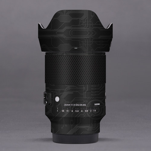 摩巴乐 适用于适马35F1.4 DG DN索尼口镜头贴膜保护贴膜二代贴纸 - 图0