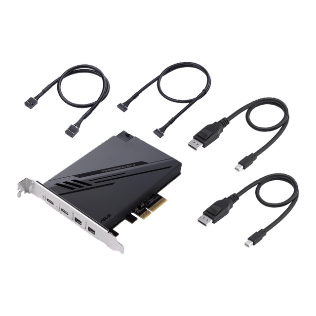 ASUS ThunderboltEX 5 expansion card PCIe to Thunderbolt 5 can be