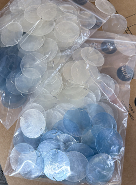 高品质高亮优质成品贝壳串