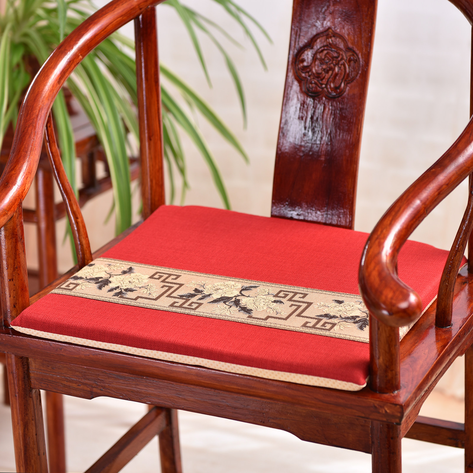 新中式红木椅垫古典圈椅太师椅实木沙发坐垫高密度海绵垫四季通用,淘宝优惠券,粉丝福利购,淘宝优惠卷