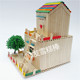Ice cream stick wood diy handmade house model material popsicle stick wooden stick ice cream stick