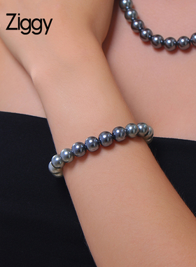 珍珠手链镀金贝珠高级感设计