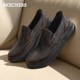 Skechers flash shoes | 2026 spring new men's business casual shoes, comfortable and versatile leather shoes