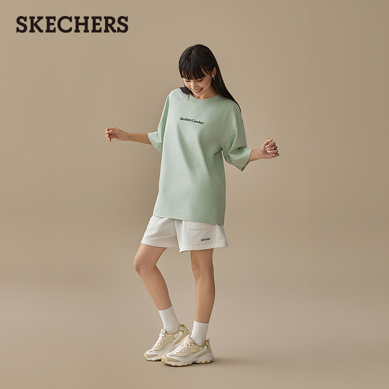 斯凯奇奶茶熊|春季新款女子百搭老爹鞋厚底舒适时尚运动休闲鞋,淘宝优惠券,粉丝福利购,淘宝优惠卷