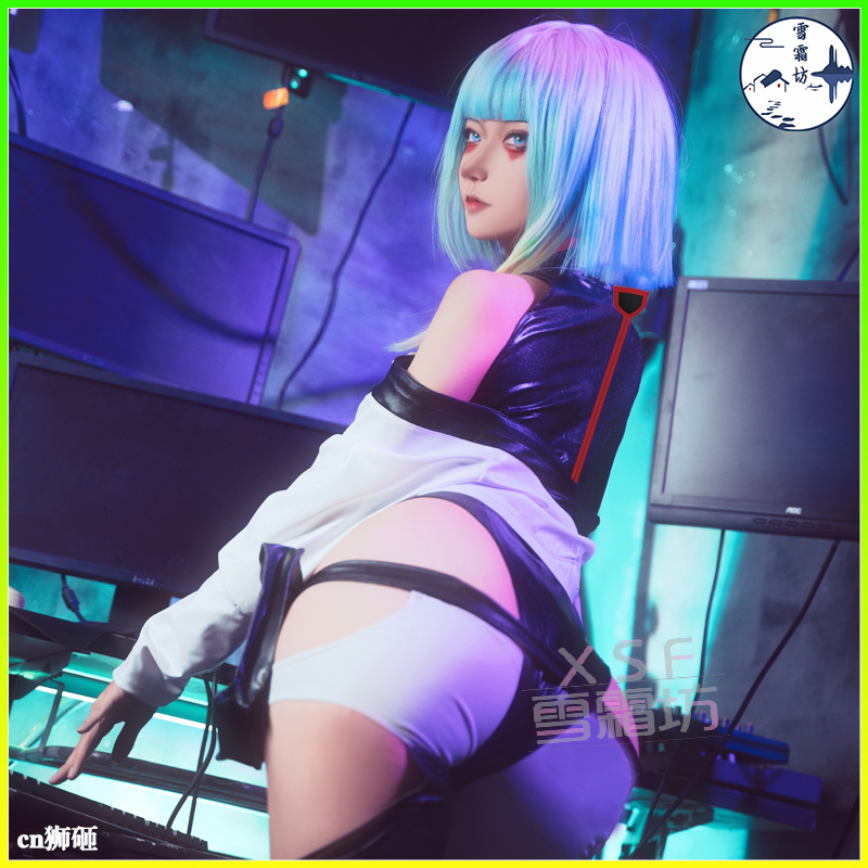 赛博朋克：边缘行者cosplay女主露西cos服全套夜之城Lucy赛博浪客 - 图1