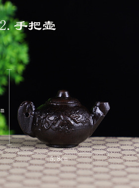 皮灰木手把件黑檀木雕摆件工艺礼品实木雕刻手把件保健球送礼