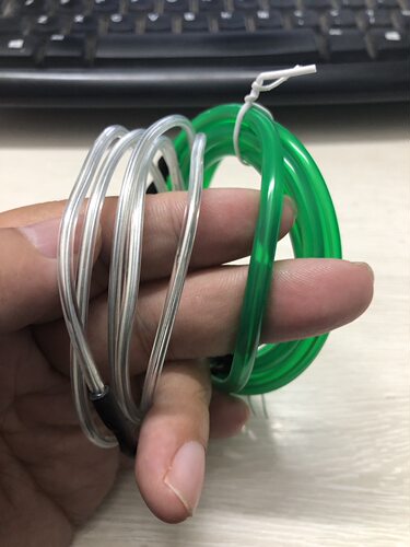 塑形发光线铁丝冷光线手工DIY英文灯牌超细霓虹灯港式幼教发光条 - 图3