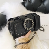 Летняя небольшая сумка, сумка через плечо, сумка на одно плечо, цепь, коллекция 2023, в корейском стиле