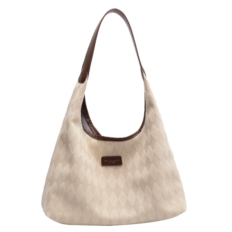 爆款大容量包包女夏韩系高级感通勤大包帆布单肩包百搭腋下托特包,淘宝优惠券,粉丝福利购,淘宝优惠卷