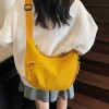 Casual lightweight shoulder bag commuter crossbody dumpling bag