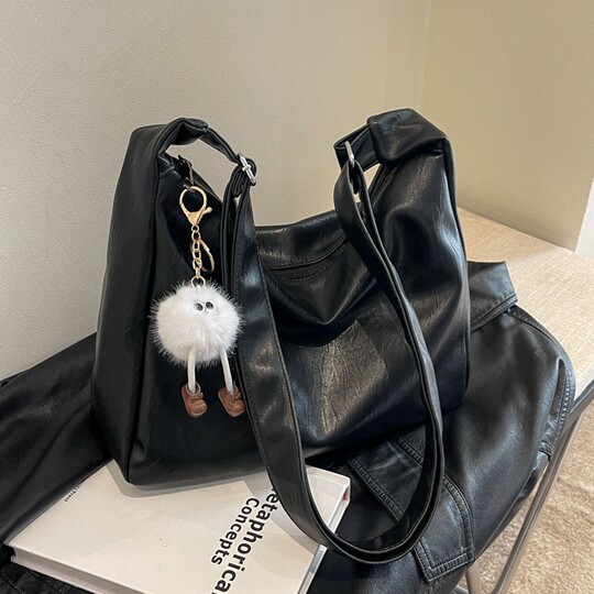 Simple Large Capacity Tote Bag Commuting Shoulder Crossbody Bag