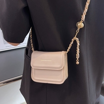 Summer Mini Pouch Bag Women 2023 New Fashion Chain Slanted Satchel Superior Texture Little Crowdsourced 100 lap small square bag
