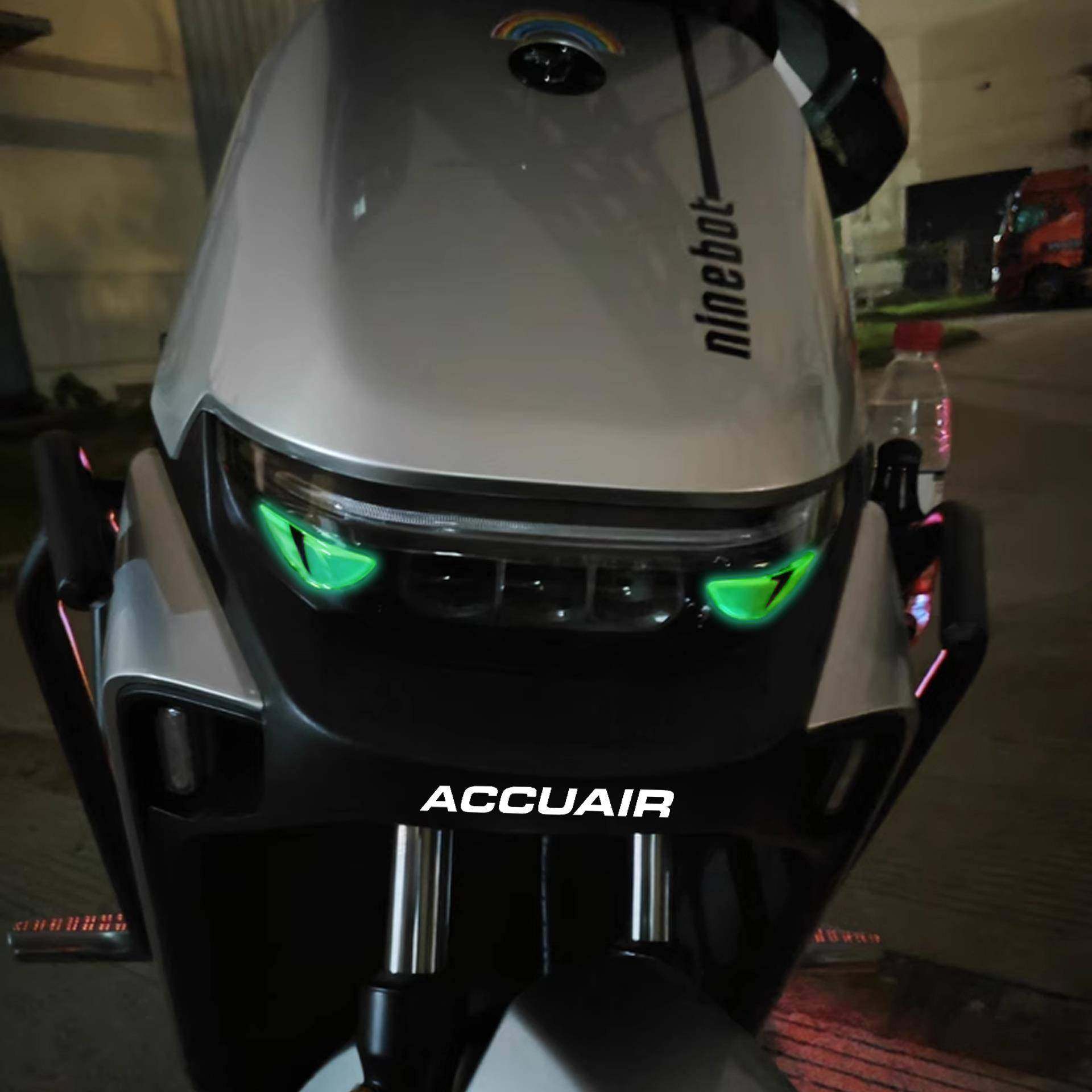 适用九号M/N 85c 95c立体恶魔贴纸无牙仔眼睛改装夜光猫眼装饰贴,淘宝优惠券,粉丝福利购,淘宝优惠卷