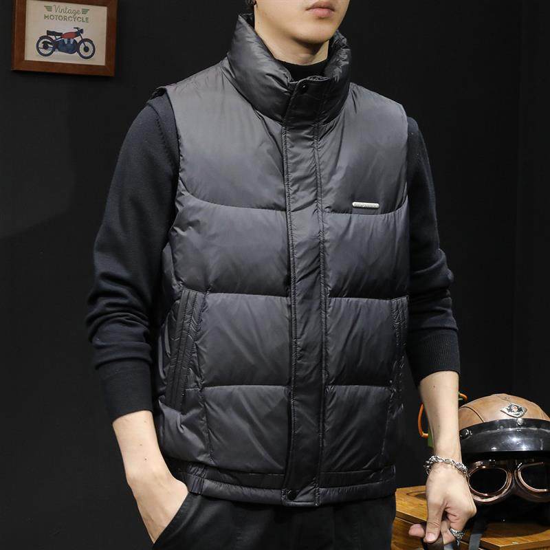 羽绒服男马甲男款2025新款轻薄保暖冬季90鸭绒男士外套秋冬大码潮,淘宝优惠券,粉丝福利购,淘宝优惠卷