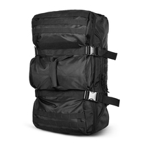 Nylon light triage with multifunctional double shoulder bag 99 type single shoulder inclined satchel black nylon male outdoor climbing handbag