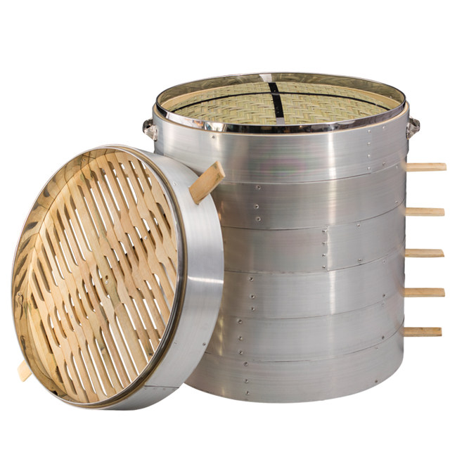 Steamed bun steamer 52 large bamboo steamer steamer steam oven large bamboo cage steam commercial steamed bun steamer