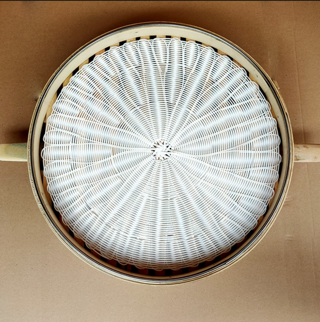 Commercial steamer mat, small steamed buns, steamer mat, bamboo cage mat, silicone mat, rattan mat, Barbie mat, small straw mat 48/50/52