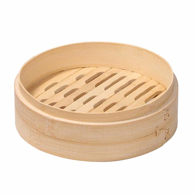 8cm small steamer steamer, commercial bamboo steamer, household steamer for steaming seafood, 18cm bamboo steamer, small siomai steamer