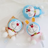 Ретро синяя плюшевая кукла, игрушка подходит для мужчин и женщин, брендовый брелок для школьников