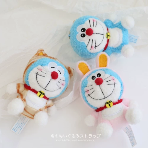 Ретро синяя плюшевая кукла, игрушка подходит для мужчин и женщин, брендовый брелок для школьников