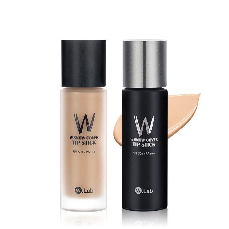 w. lab超模wlab黑瓶遮瑕控油粉底液 realls海外粉底液/膏