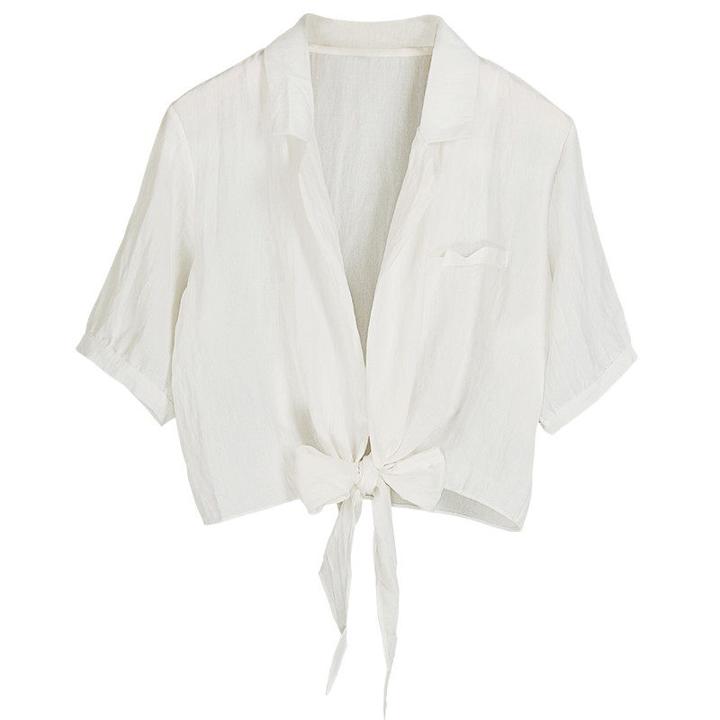 弥古旅游女装短chic外套森女小坎肩女夏薄款上