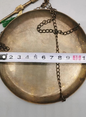 仿古黄铜克秤中药影视道具摆件