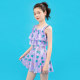Yifu girls swimsuit one-piece skirt style