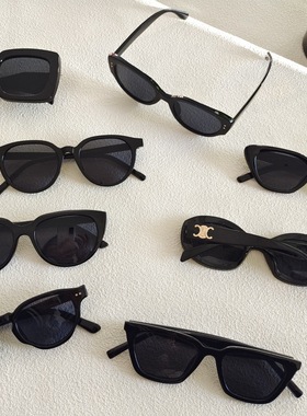 黑色系多边形大框时尚墨镜男女