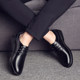 Middle-aged leather shoes Okuraryu gives dad shoes with watch