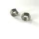 304 316L stainless steel corrugated pipe special thickened nut pressure resistant inch metric movable nut 4 minutes 6 minutes