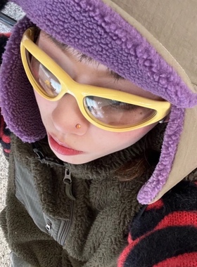 活力四射小众运动时尚墨镜Y2K甜酷拉美骑行太阳眼镜防紫外线男女