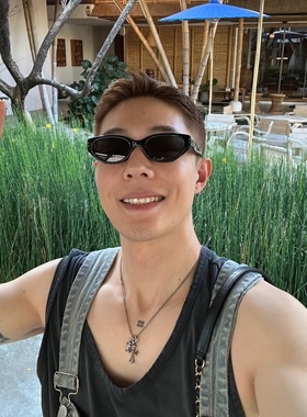 不二之选痞帅度假复古G家猫眼墨镜男士潮小脸高级街拍ins太阳眼镜