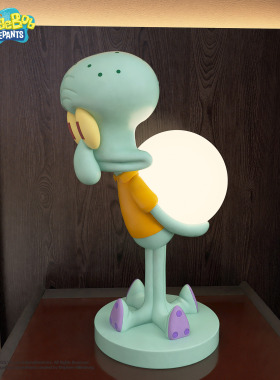 章鱼哥台灯床头灯小夜灯摆件