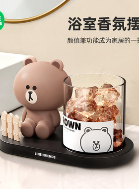 LINEFRIENDS玄关装饰摆件