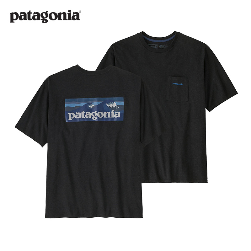 男士混纺T恤 Boardshort Logo 37655 patagonia巴塔哥尼亚-图1