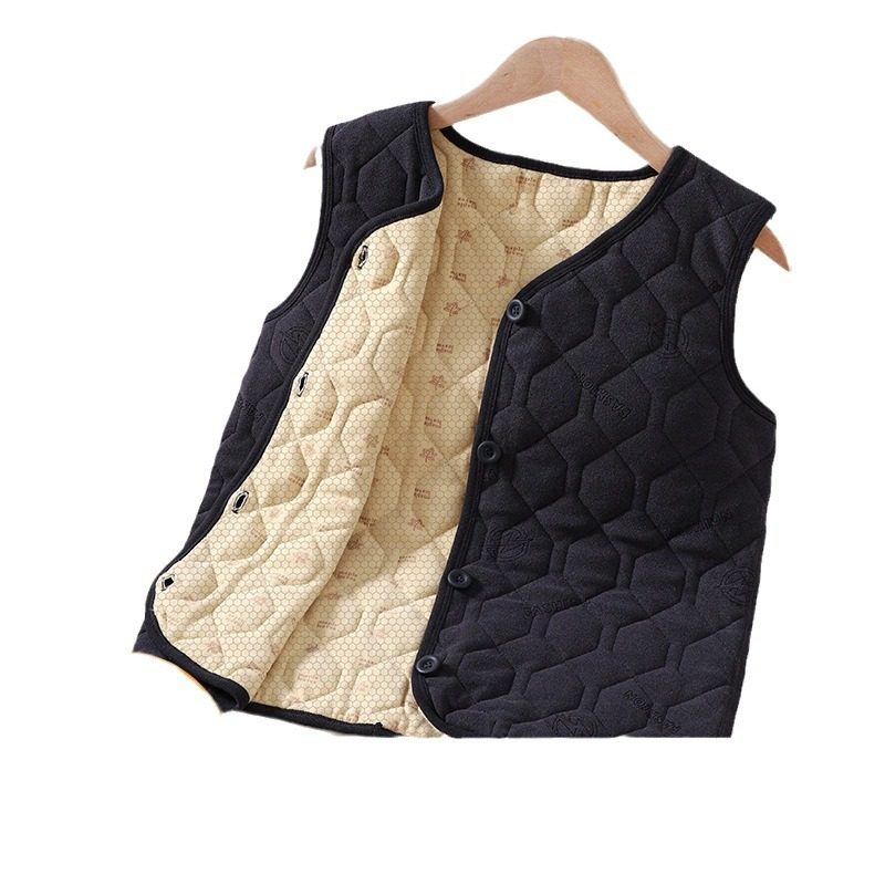 【大潘专享】校服神器马甲秋冬蜂窝温变女童上衣保暖亲子背心坎肩,淘宝优惠券,粉丝福利购,淘宝优惠卷