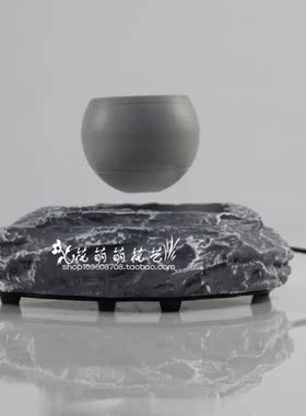 植物工艺品陶瓷桌面磁悬浮盆栽