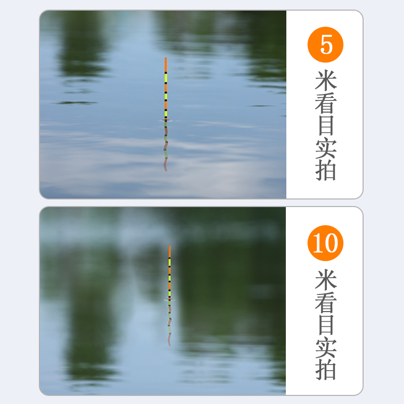 冠标 纳米浮漂空心软尾加粗醒目近视鲫鱼鲤鱼漂深水大物浮标