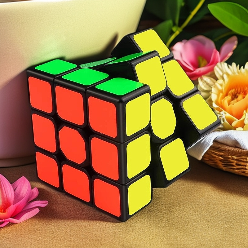 启航W 0933B奇艺魔方格三阶三角x魔方儿童益智玩具地摊玩具 - 图2