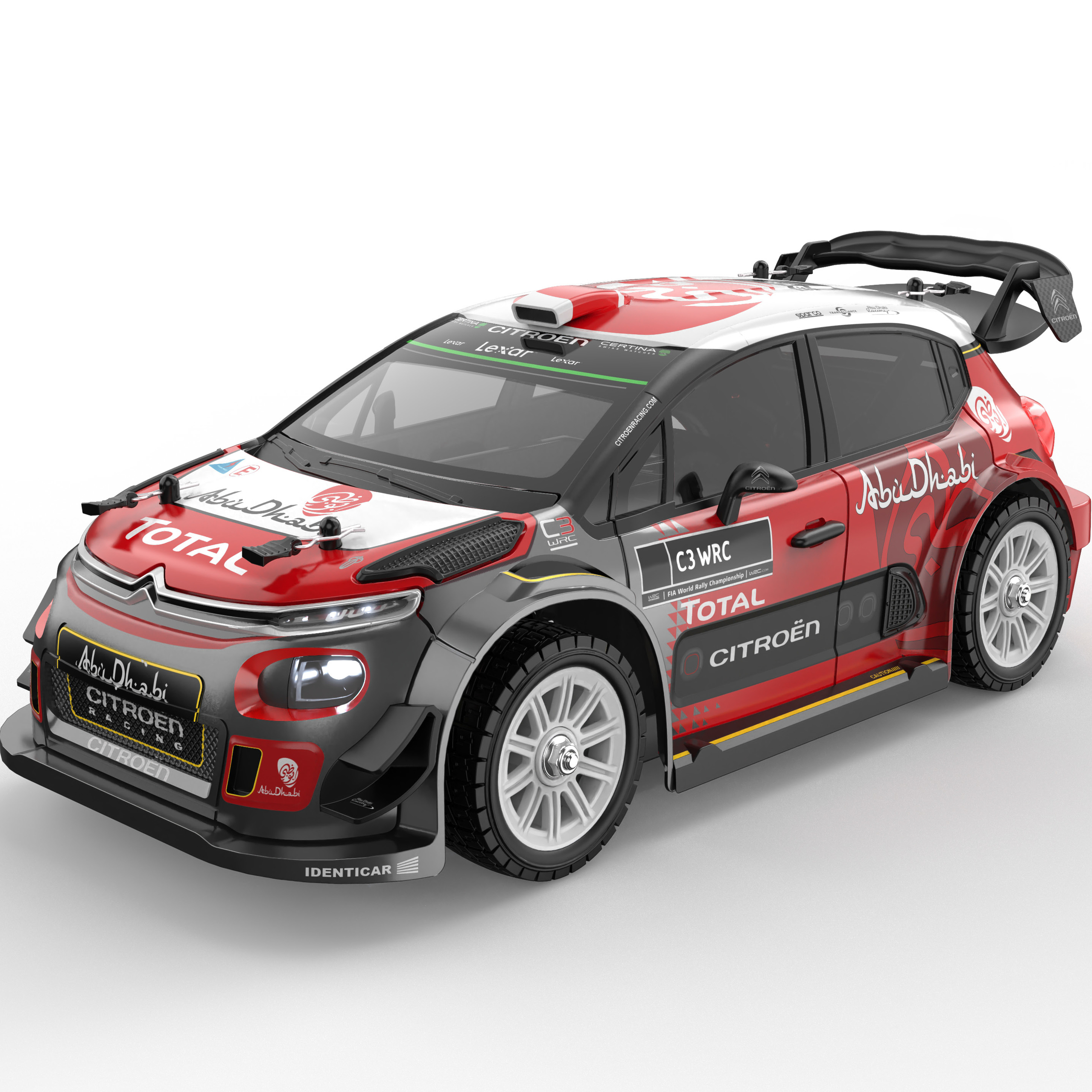 美嘉欣2025新品14303 14304WRC雪铁龙C3大众polo遥控车正品包邮 - 图3