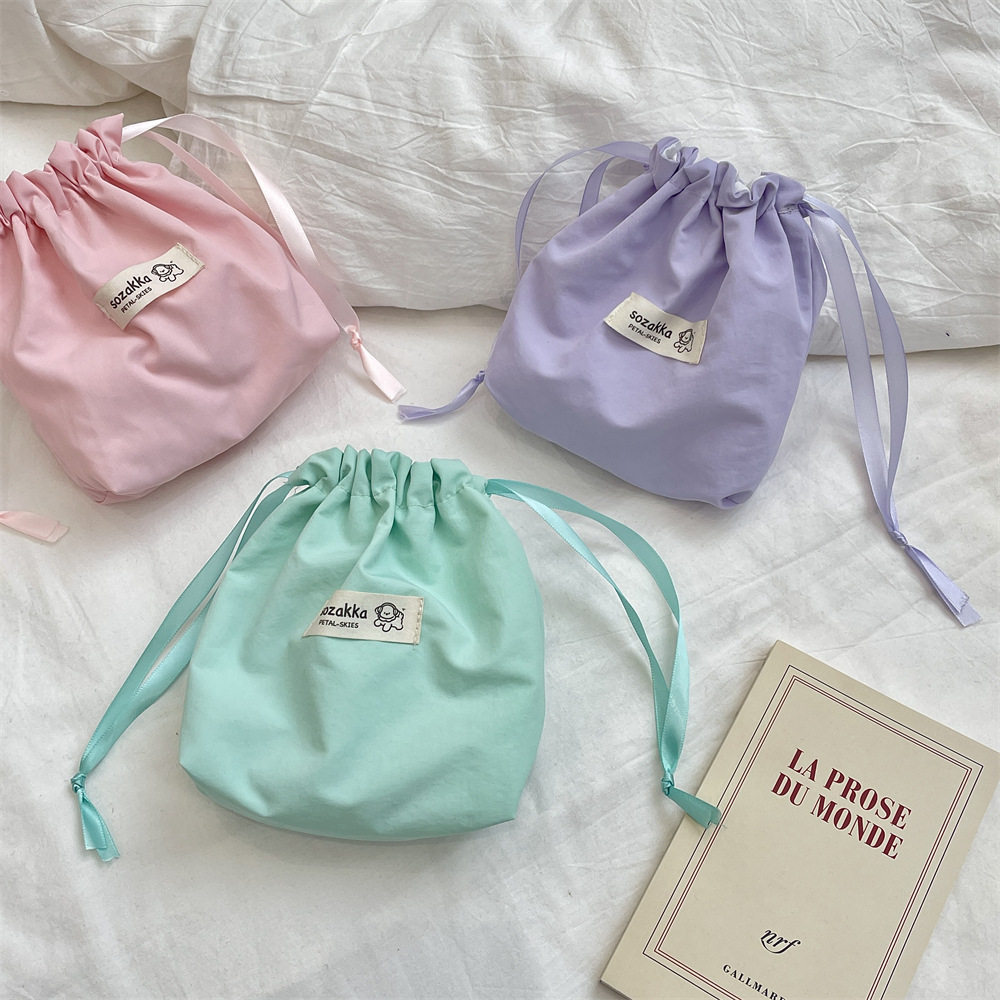 抽绳束口袋口红耳机小布袋化妆品内胆包随身便携收纳袋卫生巾包,淘宝优惠券,粉丝福利购,淘宝优惠卷