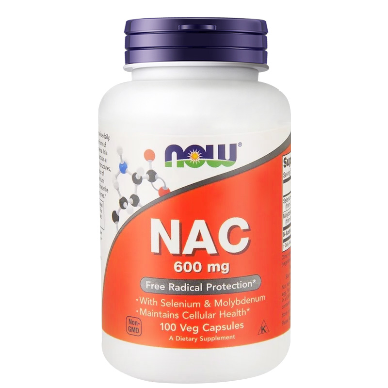 NOW FOODS进口NAC美国N-乙酰半胱氨酸胶囊桥本氏甲腺硒免疫-图2